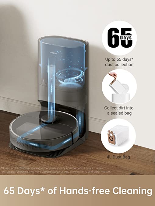 Dreame D10s Plus Robot Vacuum and Mop with Auto Empty Dock