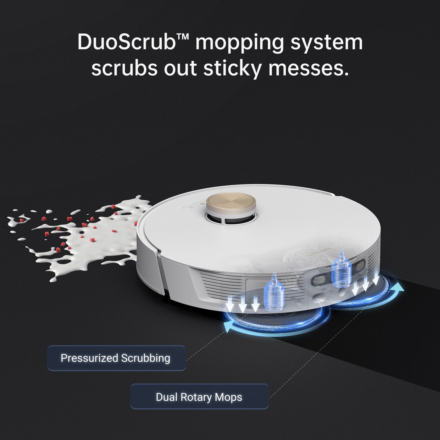 Dreame L20 Ultra Robot Vacuum and Mop Cleaner with Auto Mop Cleaning and Drying, Self-Refilling and Self-Emptying Base Station