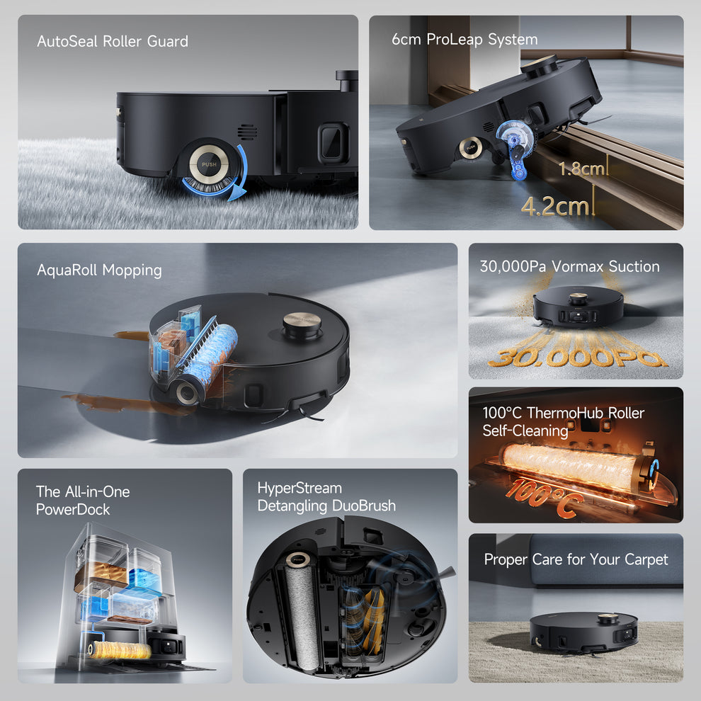 Dreame Aqua10 Roller Robot Vacuum Cleaner
