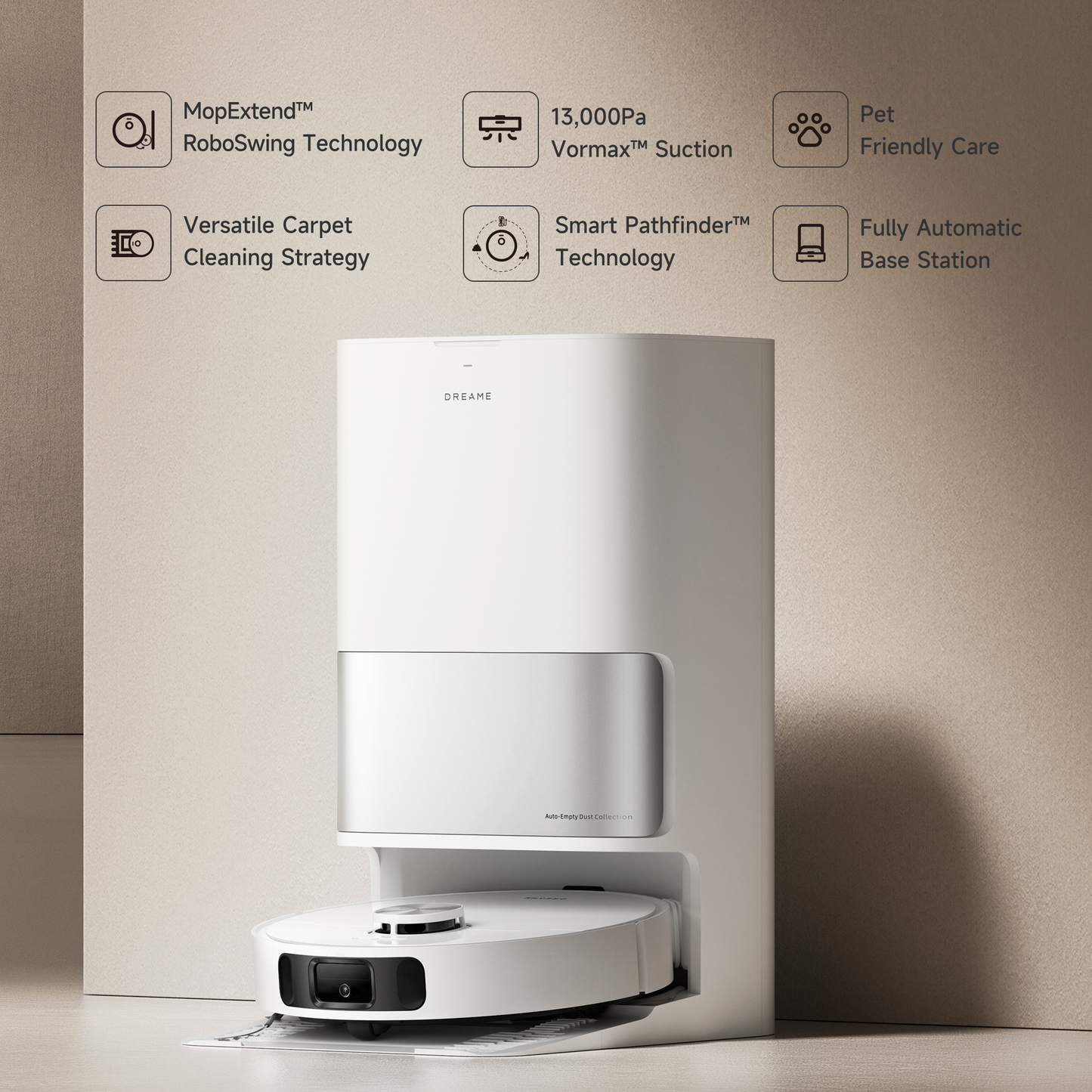 Dreame L30 Ultra S Robot Vacuum and Mop with Self-Cleaning and Auto-Empty Dock