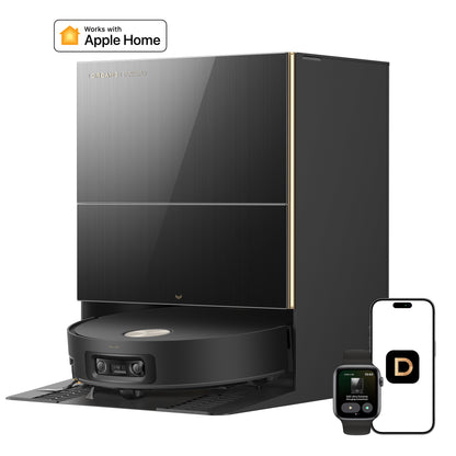 Dreame X60 Ultra Extreme with Dual AI Camera & Proactive Blue light - Black