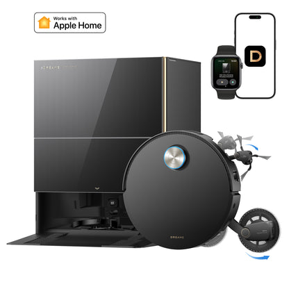 Dreame X60 Ultra Extreme with Dual AI Camera & Proactive Blue light - Black