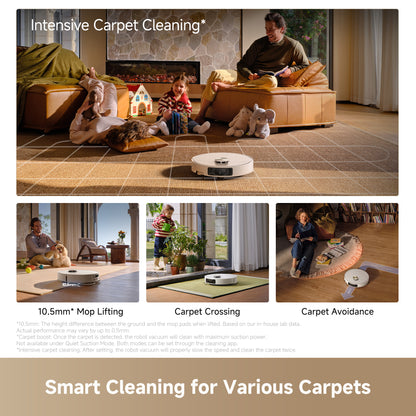 Dreame L60 Ultra AE with Deep Mop cleaning at 100°C  - White