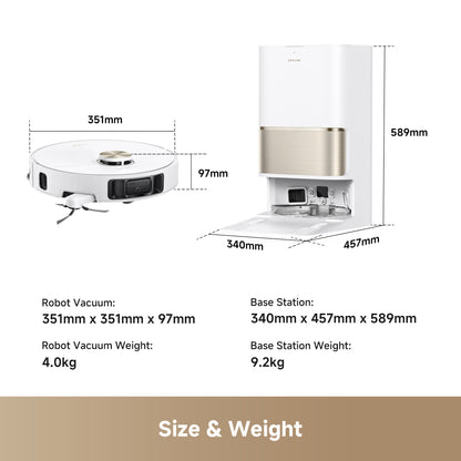 Dreame L60 Ultra AE with Deep Mop cleaning at 100°C  - White