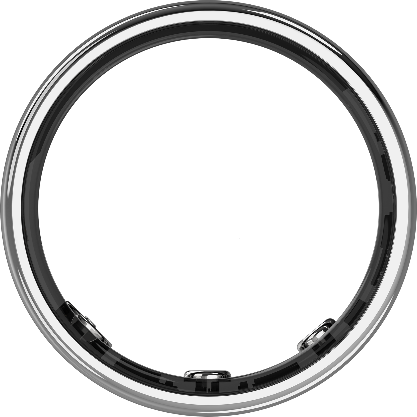 Dreame Glow Smart Ring with everyday health and sleep tracking in Silver - 11 Size