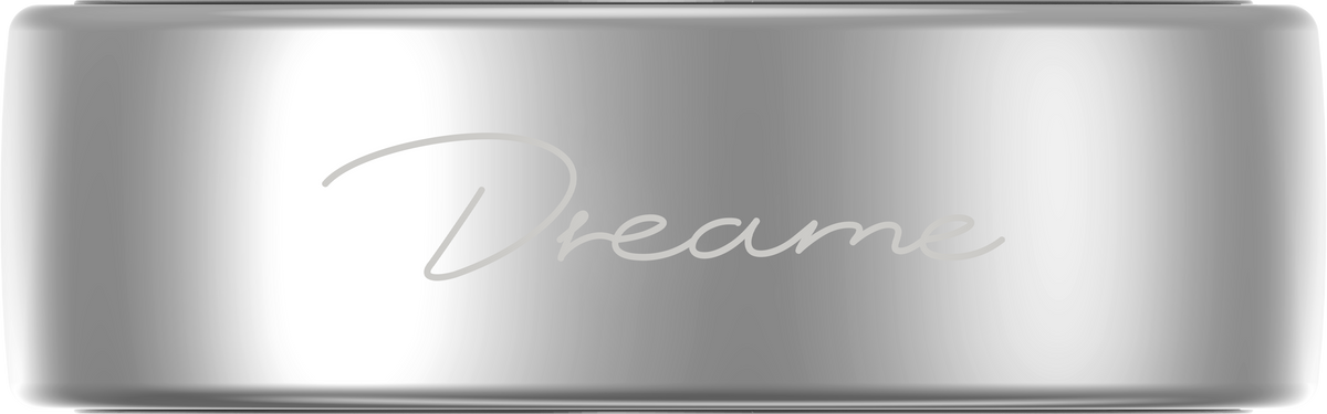 Dreame Glow Smart Ring with everyday health and sleep tracking in Silver - 7 Size
