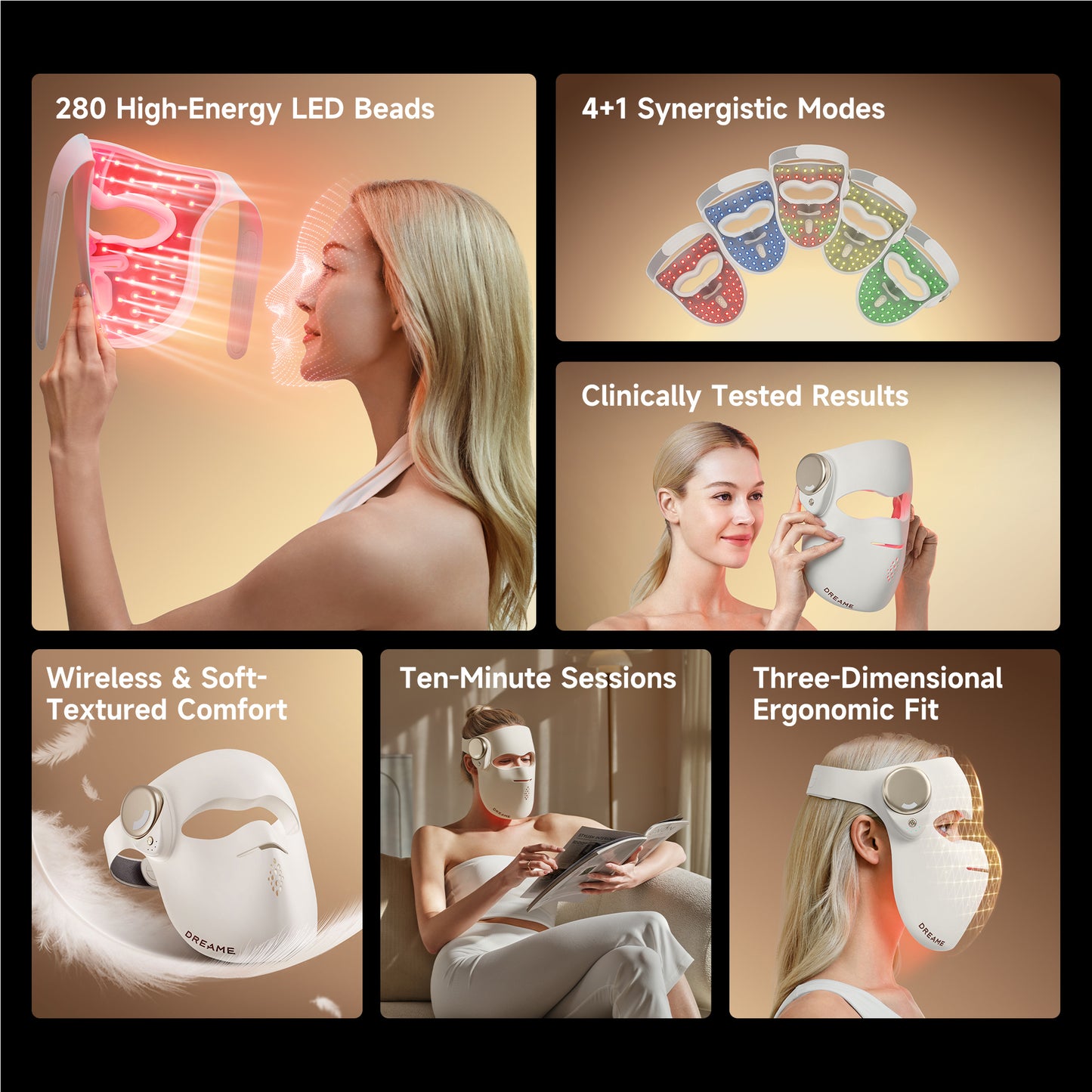 Dreame Chrona Photon Anti-Aging Skincare Mask