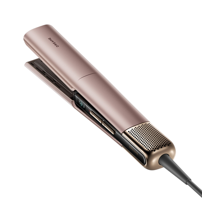 Dreame Aero Straight Pro 2-in-1 Hair Straightener with Quick Drying Root Care Mode - Pink Gold