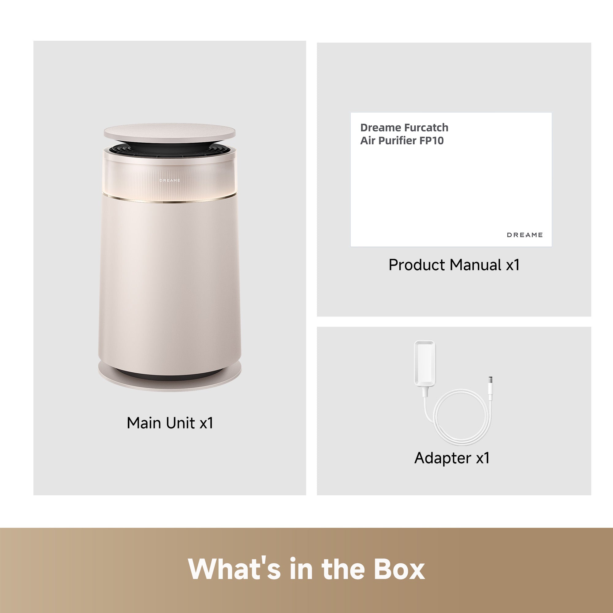 Dreame FP10 Air Purifier with Active Self-Cleaning Pet Hair
