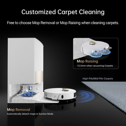 Dreame L20 Ultra Robot Vacuum and Mop Extend Cleaner with Auto Mop Cleaning and Drying, Self-Refilling and Self-Emptying Base Station