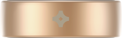 Dreame Glow Smart Ring with everyday health and sleep tracking in Rose Gold - 14 Size