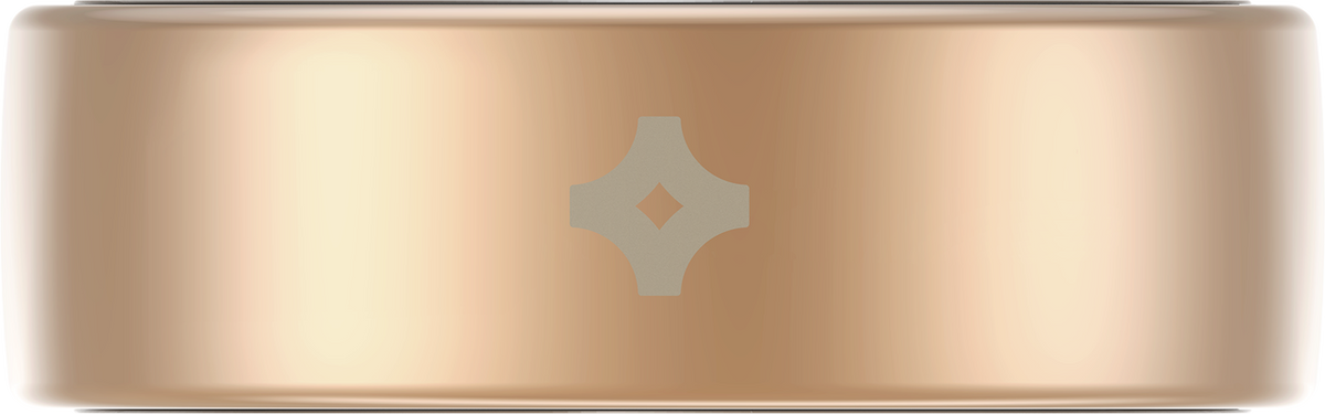 Dreame Glow Smart Ring with everyday health and sleep tracking in Rose Gold - 8 Size