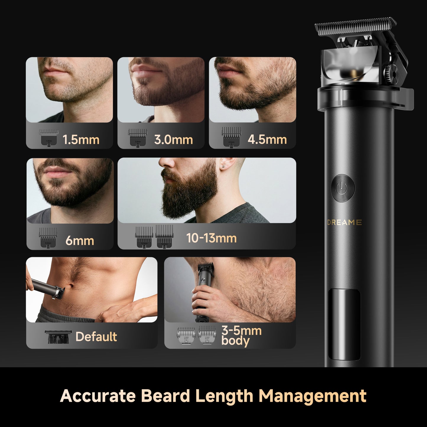 Dreame T3 Grooming & Styling Device - Black
