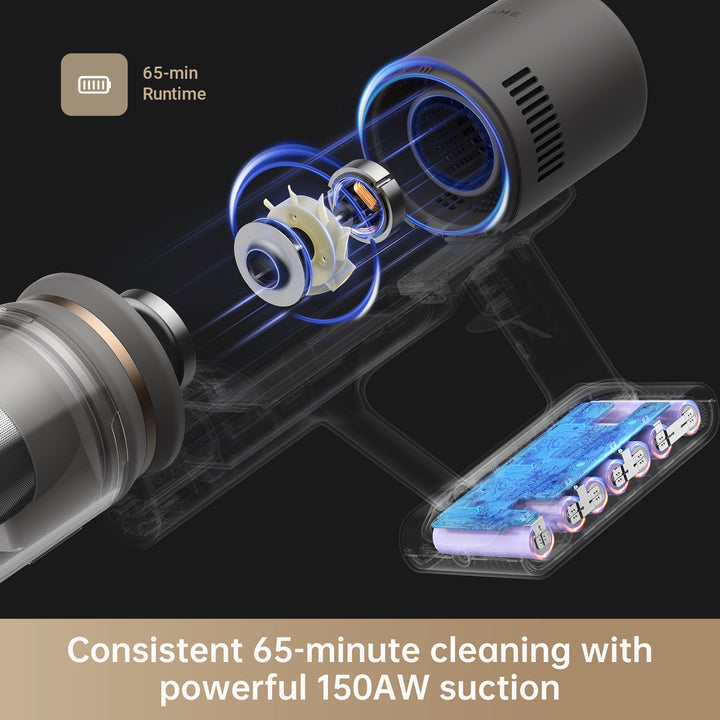 Dreame Z10 Station Cordless Stick Vacuum with Self Empty Hub