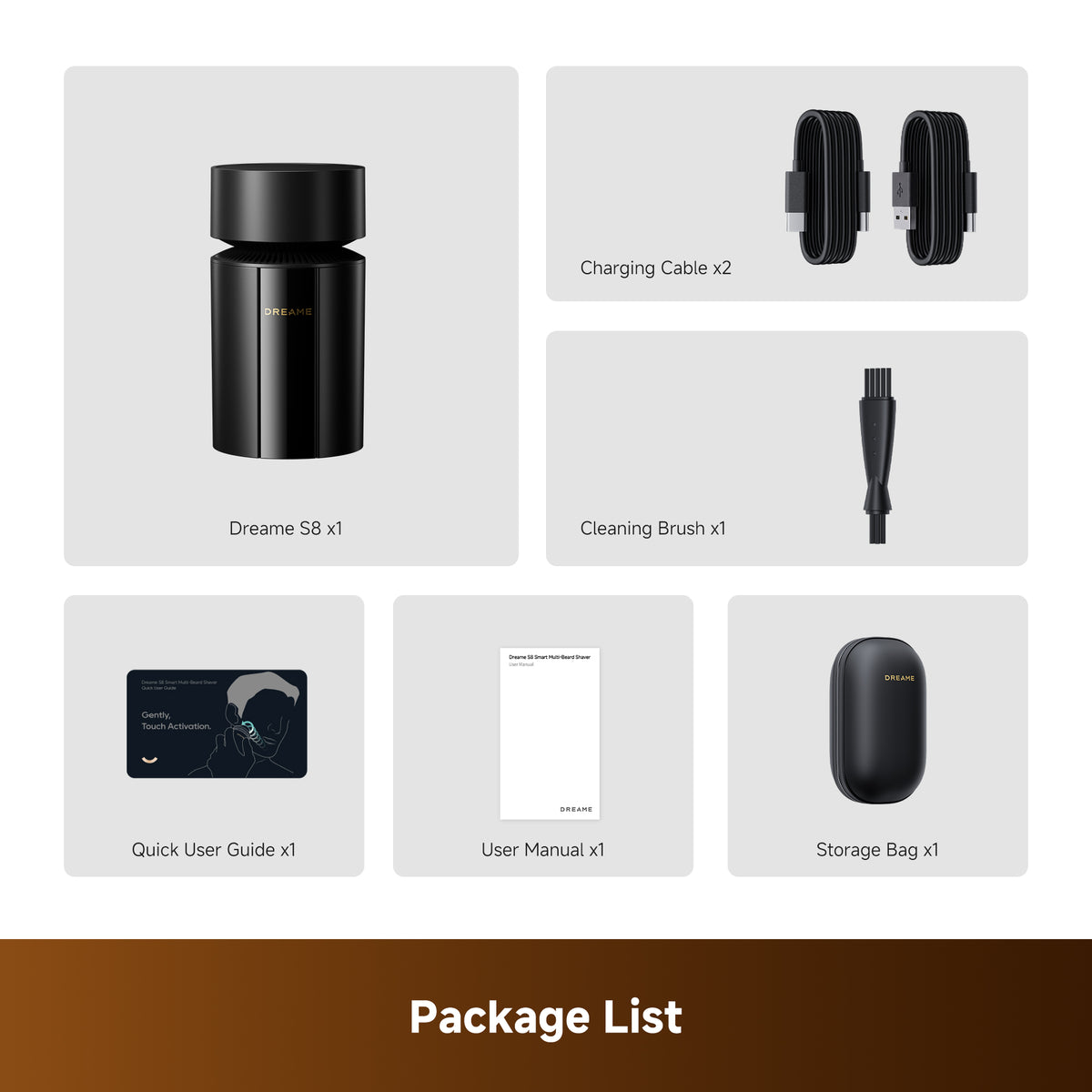 DREAME S8 AI All-Beard Shaver with Adaptive Skin Sensing