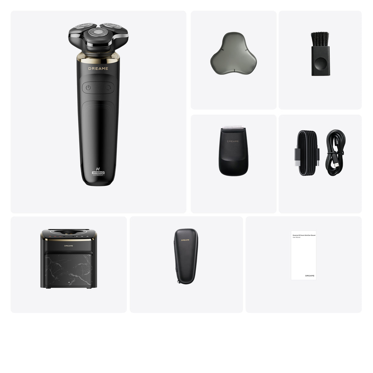 Dreame S9 PRO Shaver with dual contour with 120° Lockable Floating Head (Gift Box Packaging)