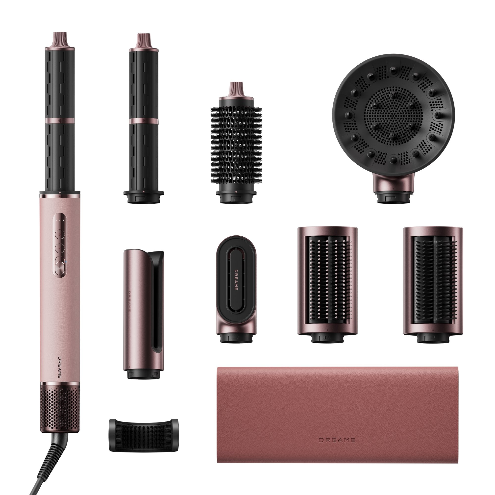 Dreame Airstyle Era DRE-AIRSTYLEERA — 8-in-1 hair styler kit with travel bag and attachments