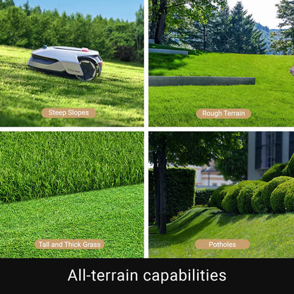 Dreame Robotic Lawn Mower A1 with OmniSense 3D Ultra System