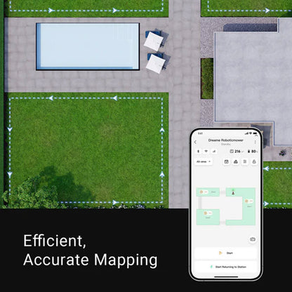 Dreame Robotic Lawn Mower A1 with OmniSense 3D Ultra System