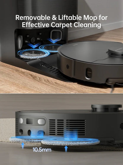 Dreame X40 Ultra Robot Vacuum and Mop with Auto-Empty and Mop Self-Cleaning Station