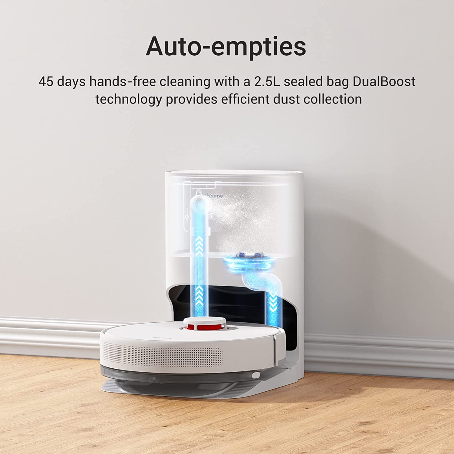 Dreame D10 Plus Robot Vacuum and Mop with Auto Empty Dock