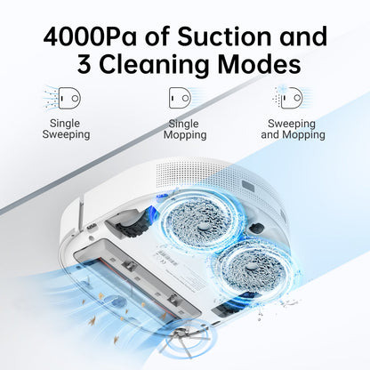 Dreame W10 Self Cleaning Robot Vacuum and Mop Cleaner
