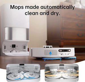 Dreame L10s Ultra Robot Vacuum and Mop Cleaner with Auto Mop Cleaning and Drying, Self-Refilling and Self-Emptying Base Station